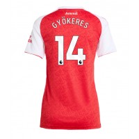 Arsenal Viktor Gyokeres #14 Domáci Ženy futbalový dres 2025-26 Krátky Rukáv